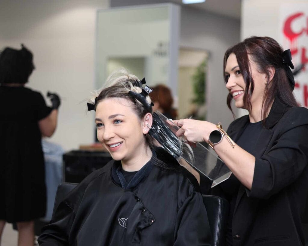 Expert hair colour, delivered with care and control.