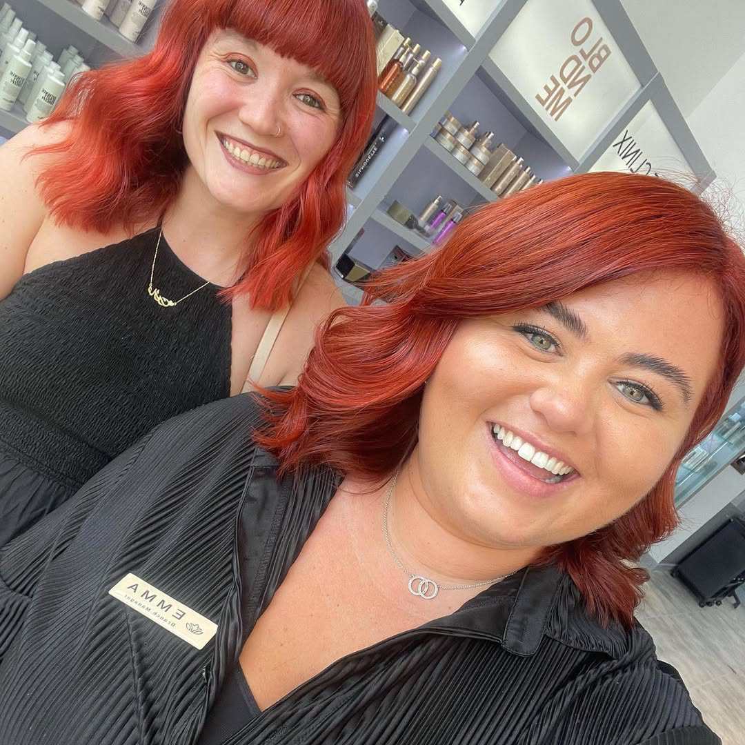 Booky your reds & copper hair plan at Tara Rose Salon